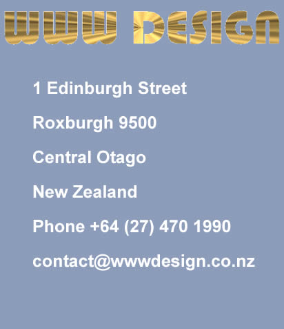 WWW Design Contact Information